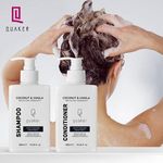 Qquaker Oem Best Price Hair Care Products Vanilla Coconut Milk Shampoo and Conditioner Deep Moisturizing Smoothing Hair