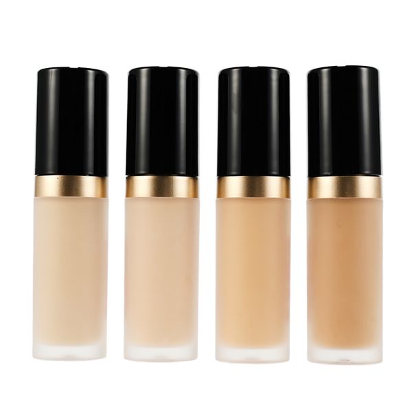 OEM Customizable Logo Concealer Liquid Foundation for Dark Skin Tones Oil-Control