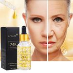 Private Label 24k Gold Face Serum Moisturizer Brightening Skin Care Facial Serum Korea