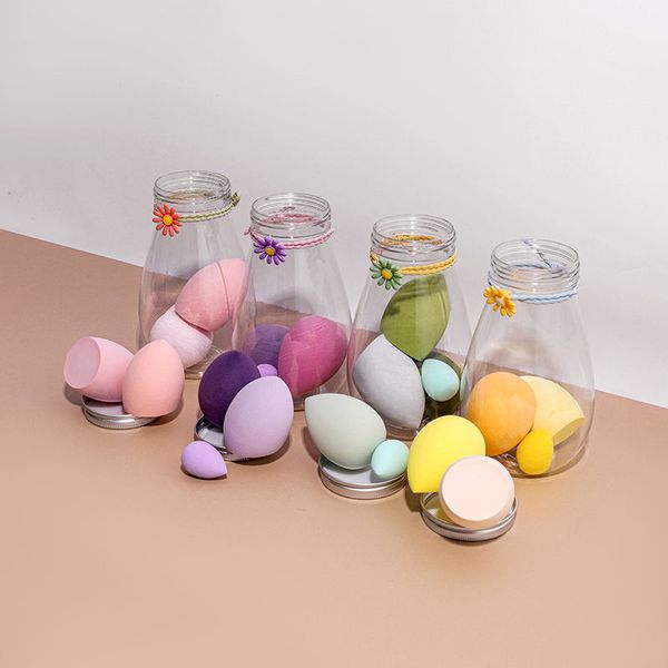 Cosmetics Wholesale High Density Makeup Sponge Colorful Velvet Beauty Face Latex Free Soft Makeup Sponge Puff