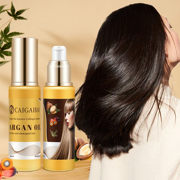 Morocco Natural Organic Argan Oil 12 Herbal Anti Hair Loss Lotion Pure Plant Hair Growth Coconut Oil Hair Essential Oil