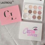 Wholesale 12 Holes Eye Shadow Palette Shimmer Glitter Vegan Makeup Palette Private Label Makeup Eyeshadow