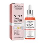5 in 1 Face Serum Hydrating Hyaluronic Acid Vitamin C Face Serum Smoothing and Brightening Care Hydrating and Moisturizing Skin