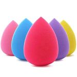 44A Custom Wholesale Private Label Cosmetic Microfiber Blending Face Facial Beauty Powder Puff Sponge Set Make up Makeup Sponge