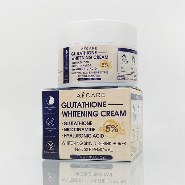 Korean Facial All Cream Cruelty-free Antioxidant Moisturizing & Glutathione & Vitamin C Whitening Cream for Face and Body
