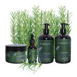 Factory Price Private Label Sulfate-Free Moisturizing Smoothing Natural Rosemary Hair Mask Oil Shampoo And Conditioner Set