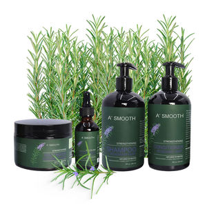 Factory Price Private Label Sulfate-Free Moisturizing Smoothing Natural Rosemary Hair Mask Oil Shampoo And Conditioner Set