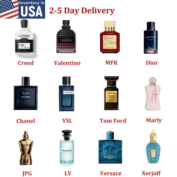 US Perfumes Stock 2-5 Day Original Band Cologne Spray Fragrance Femme Uomo Born in Roma Oud Perfume for Men