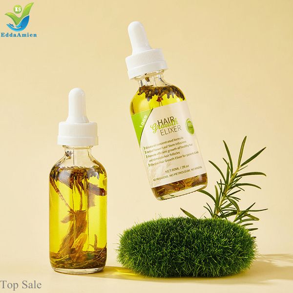 Private Label Rosemary Oil Customize Label Anti Hair Loss Repairing Nourishing Hair Growth Serum Hair Oil
