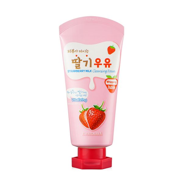 Kwailnara Facial Cleanser Strawberry Milk Cleansing Foam