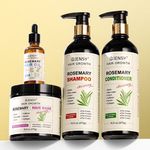 Private Label Rosemary Oil Shampoo Biotin Sulfate Free Organic Natural Vegan Hair Growth Shampoo and Conditioner Set for Women
